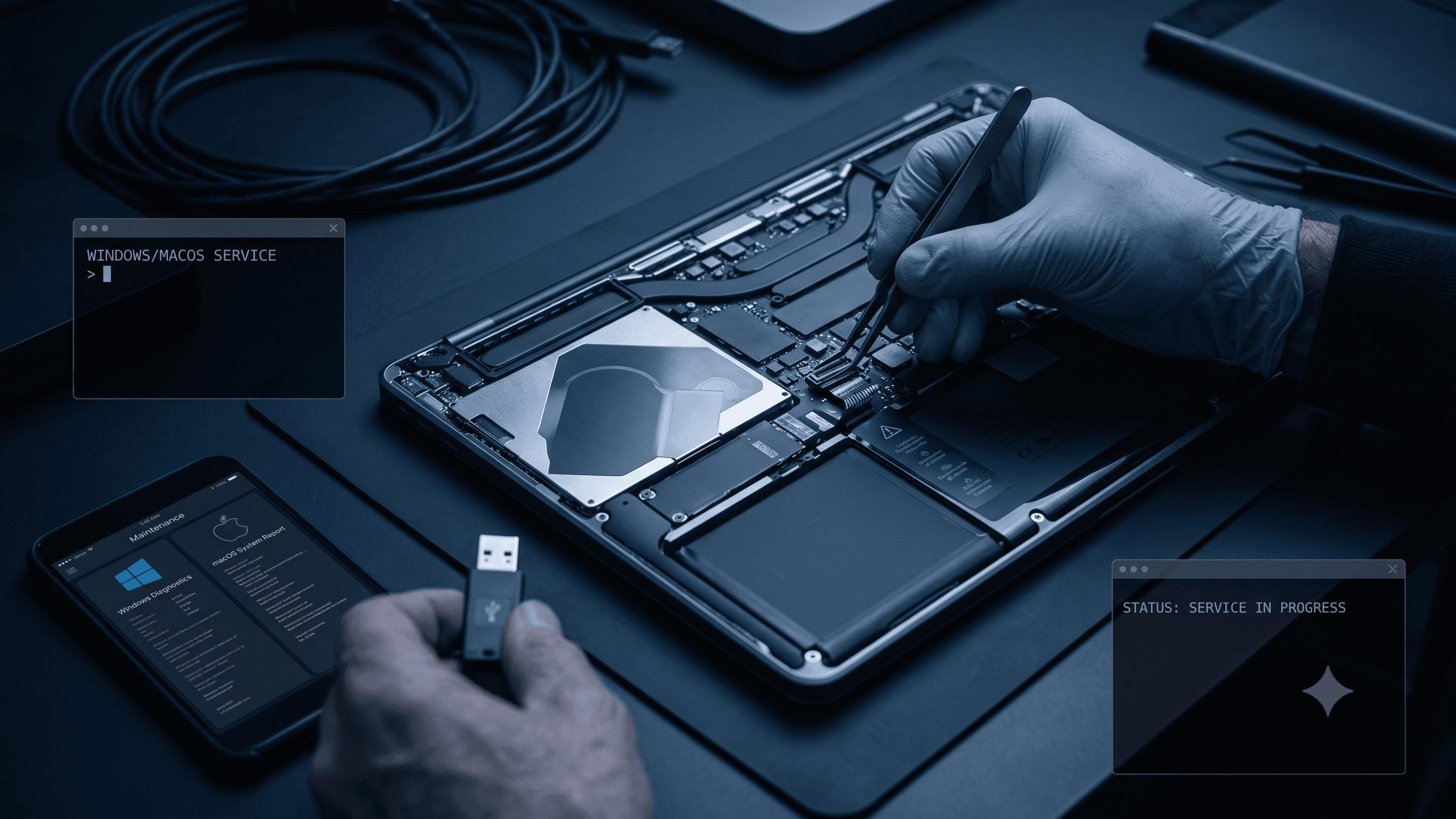 PC-Reparatur und Wartung